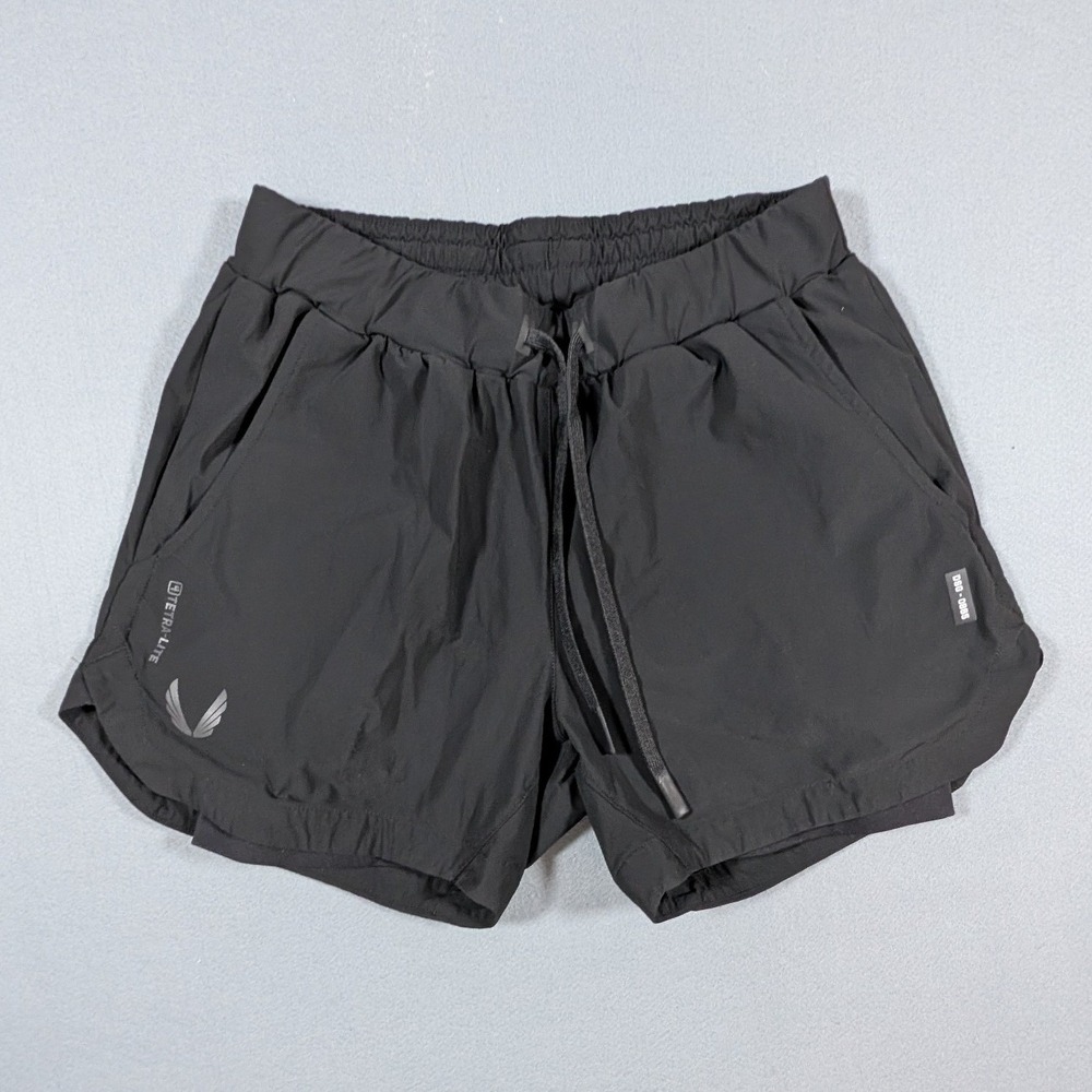 ASRV Tetra-Lite Training Shorts Mens Medium Black DSG-0865 5" Inseam